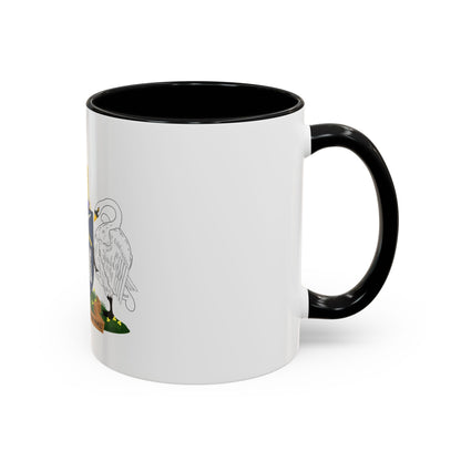 Coat of Arms of the Australian Capital Territory - Accent Coffee Mug