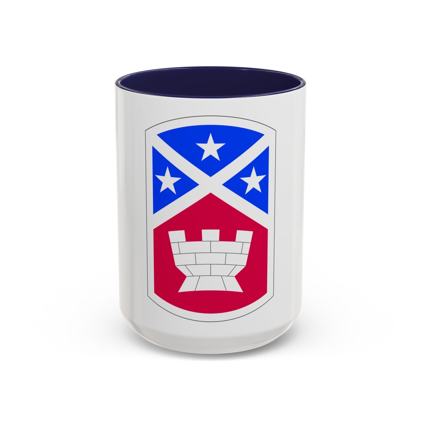 194th Engineer Brigade (U.S. Army) Accent Coffee Mug