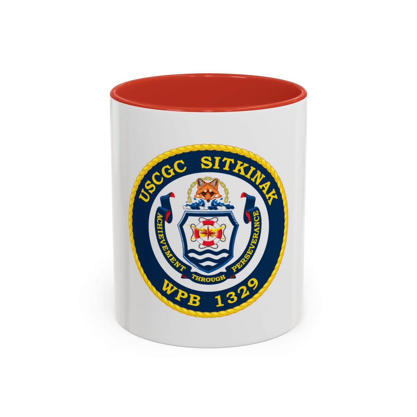 USCGC Sitkinak WPB 1329 (U.S. Coast Guard) Accent Coffee Mug