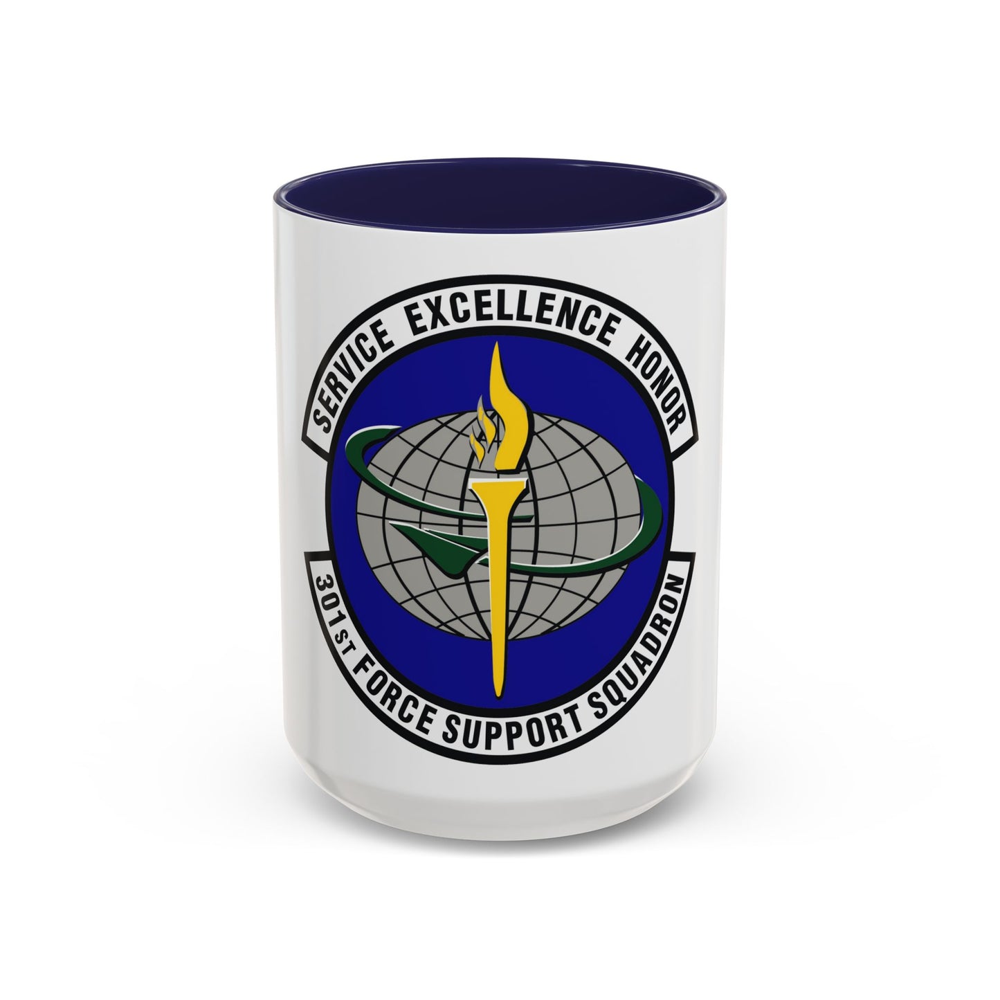 301st Force Support Squadron (U.S. Air Force) Accent Coffee Mug