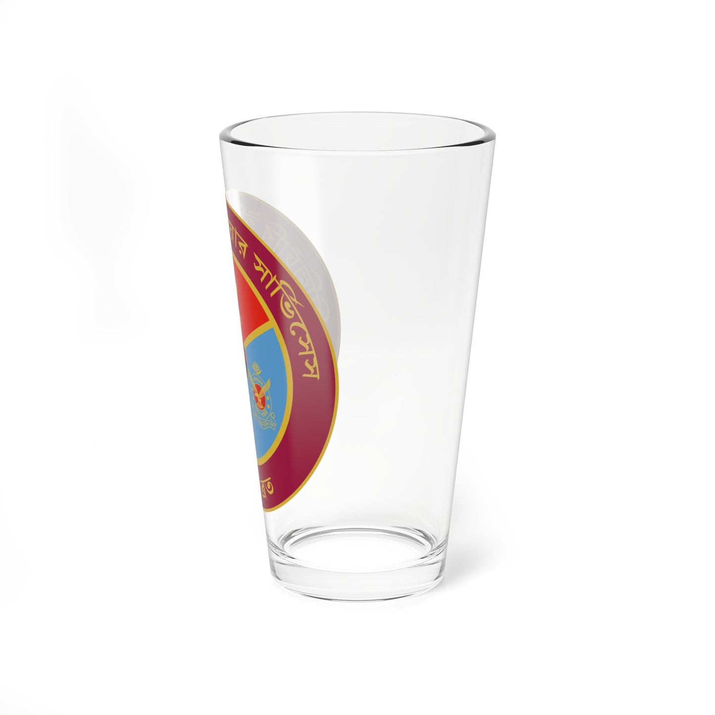 Seal of the Military Engineer Services Bangladesh (Bangladesh) (Coat of Arms) Pint Glass 16oz