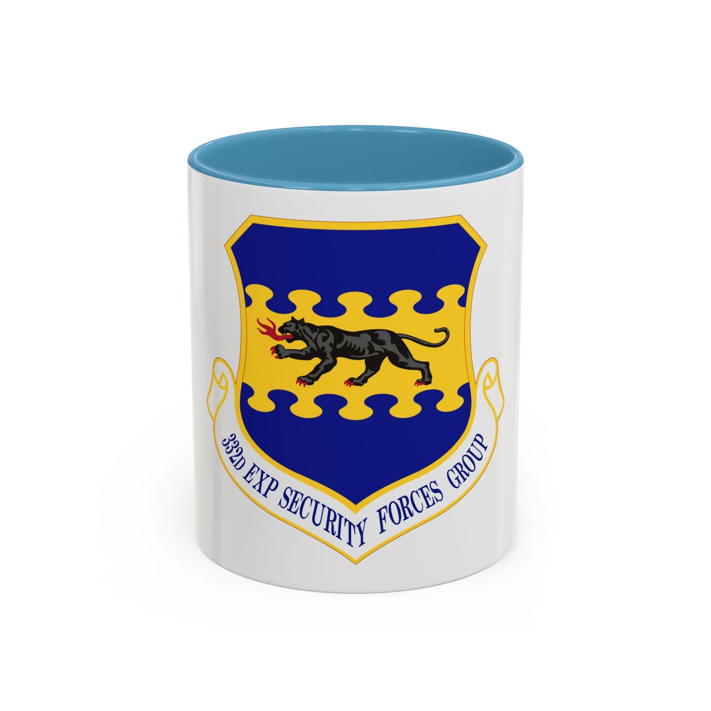 332d Expeditionary Security Forces Group (U.S. Air Force) Accent Coffee Mug