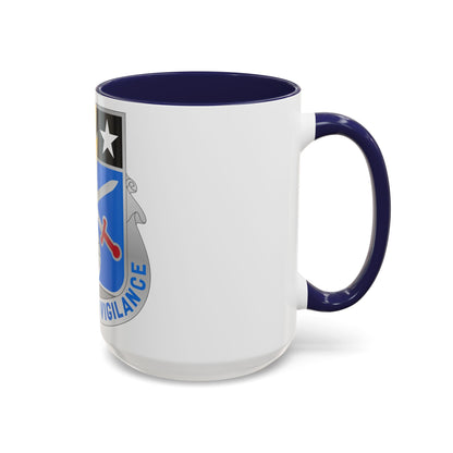 108 Military Intelligence Battalion (U.S. Army) Accent Coffee Mug