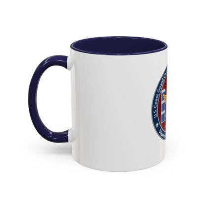 USCG CWO Assoc Steven Shields Chapter (U.S. Coast Guard) Accent Coffee Mug