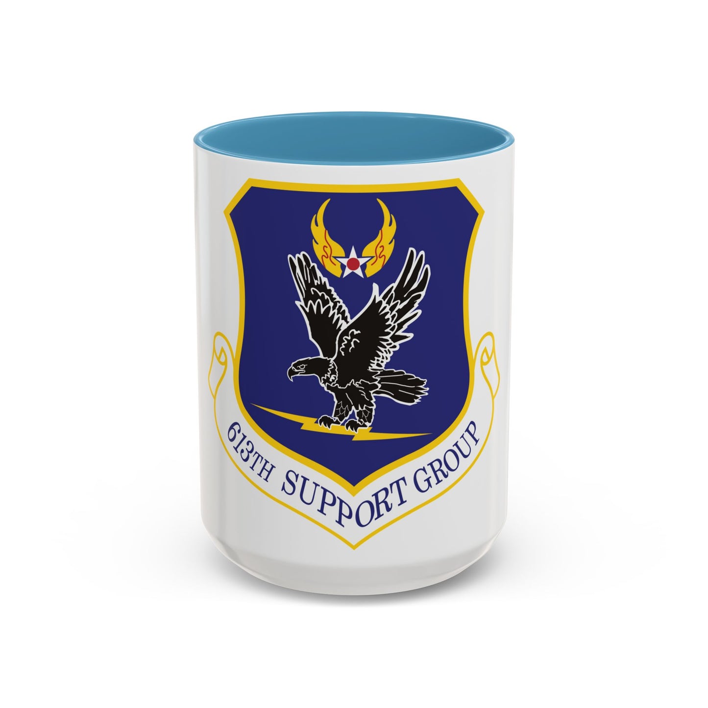 613th Support Group (U.S. Air Force) Accent Coffee Mug