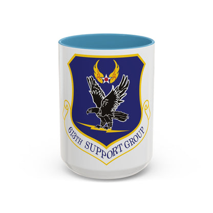 613th Support Group (U.S. Air Force) Accent Coffee Mug