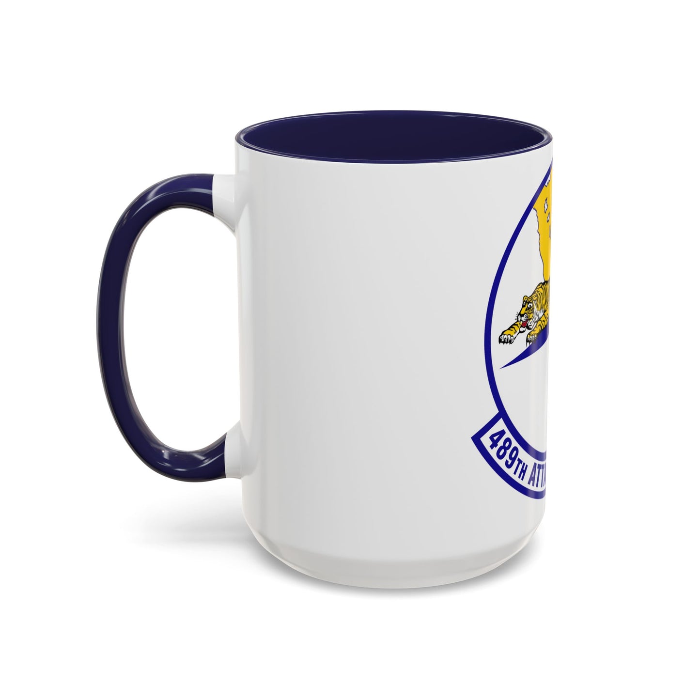 489 Attack Sq ACC (U.S. Air Force) Accent Coffee Mug