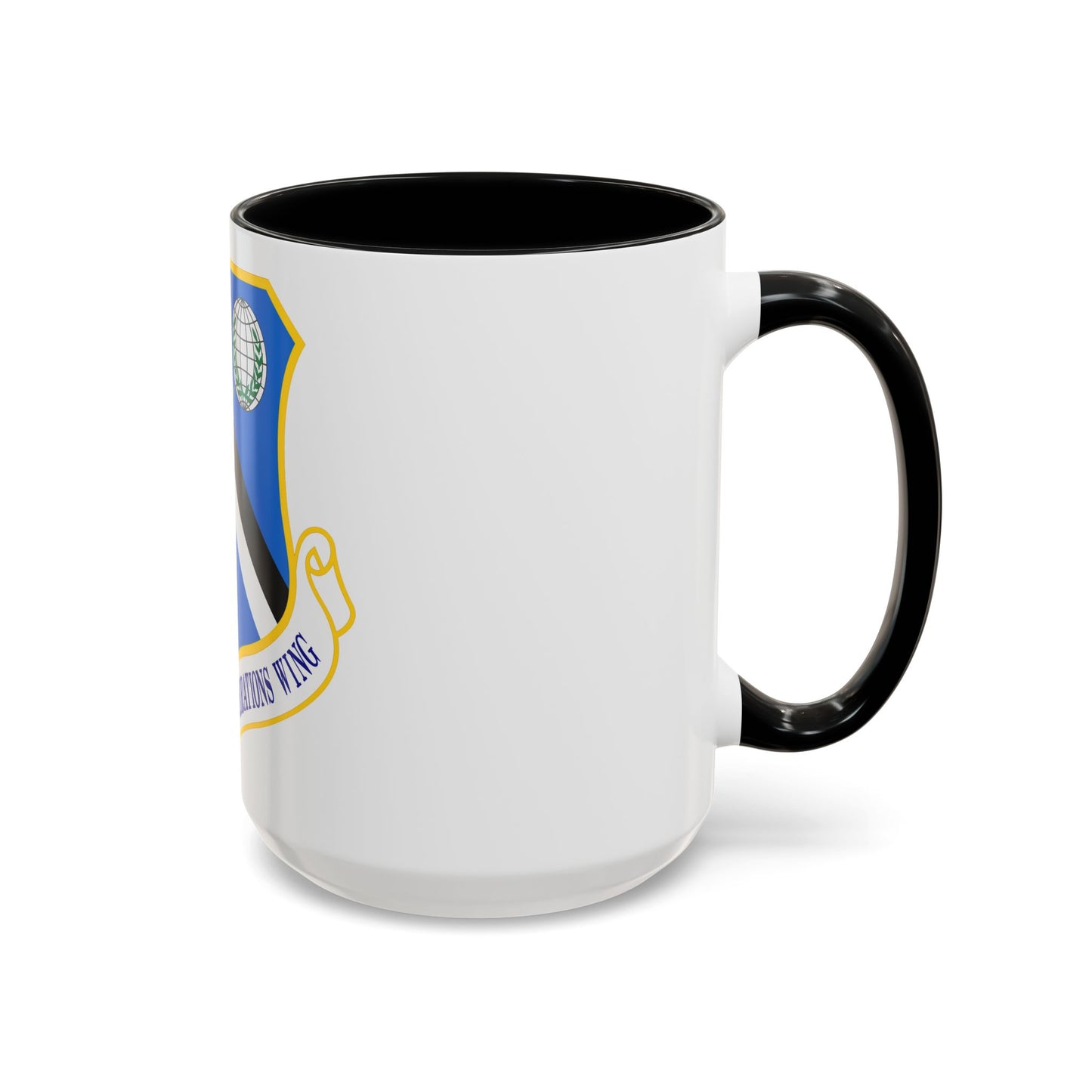93d Air Ground Operations Wing Emblem (U.S. Air Force) Accent Coffee Mug