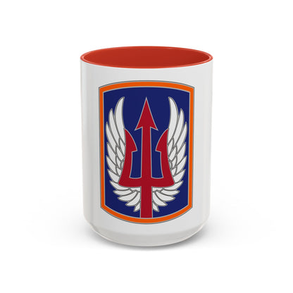 185 Aviation Brigade (U.S. Army) Accent Coffee Mug