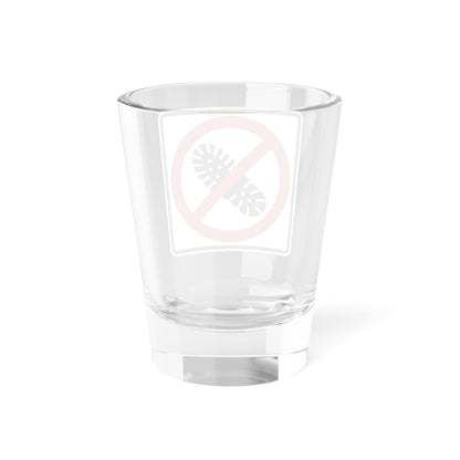 MUTCD-CA PS-123 (California) (Road Sign) Shot Glass 1.5oz