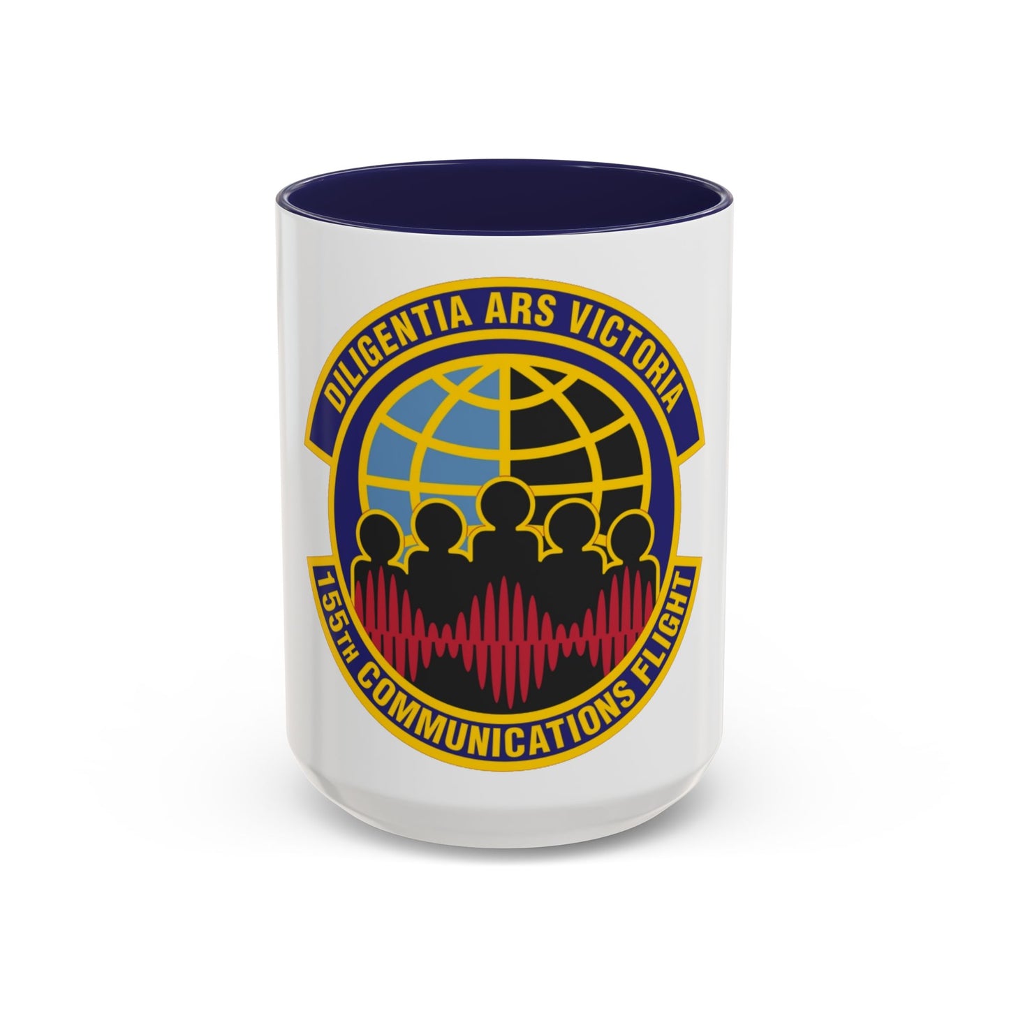 155th Communications Flight (U.S. Air Force) Accent Coffee Mug
