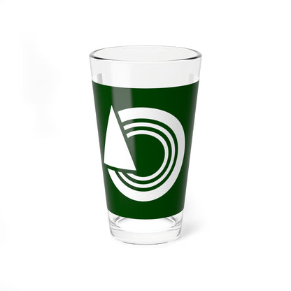 Flag of Kamikawachi Tochigi 1969-2007 (Japan) Pint Glass 16oz