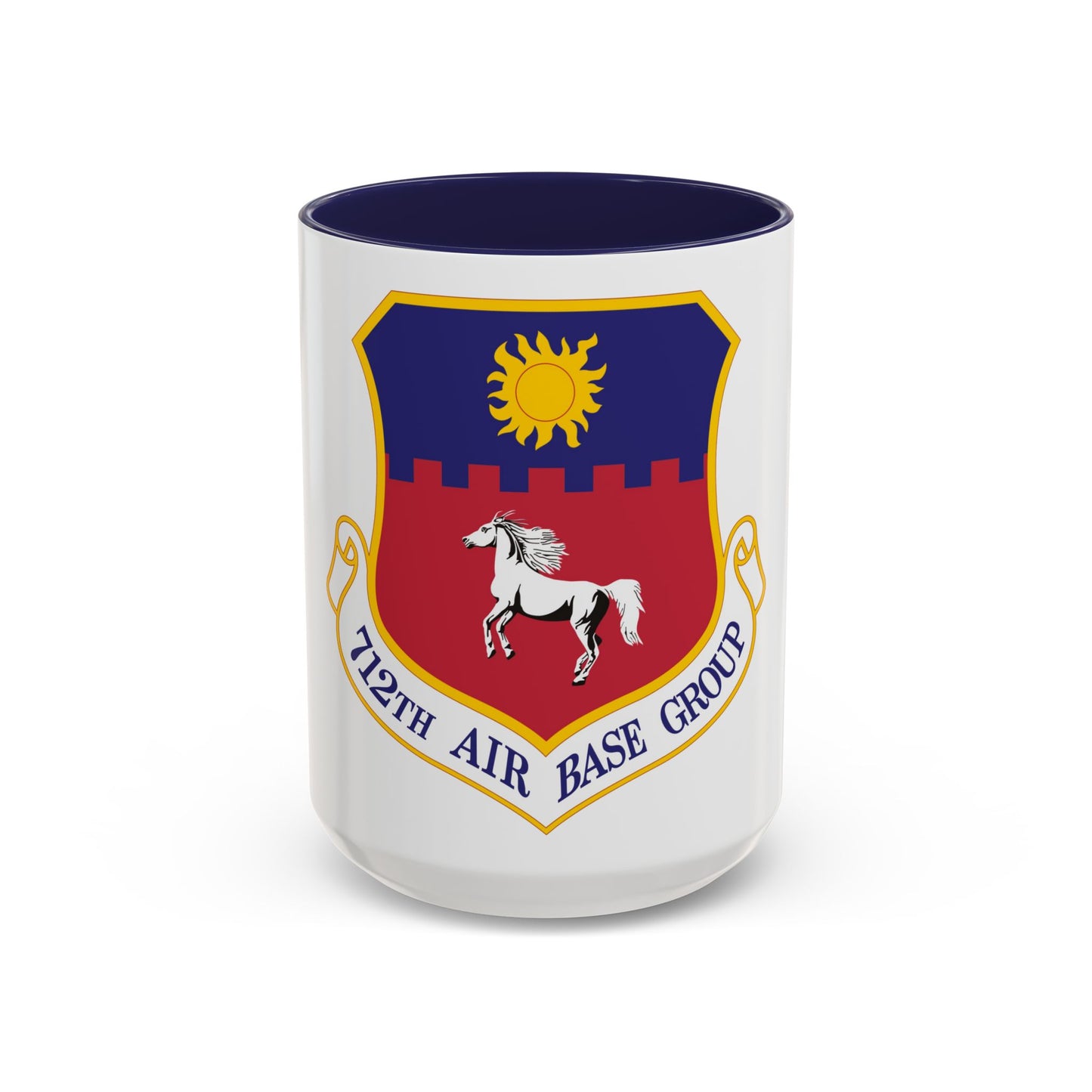 712th Air Base Group (U.S. Air Force) Accent Coffee Mug