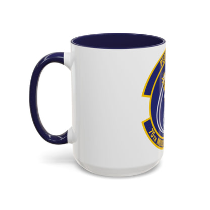 75th Mission Support Squadron (U.S. Air Force) Accent Coffee Mug