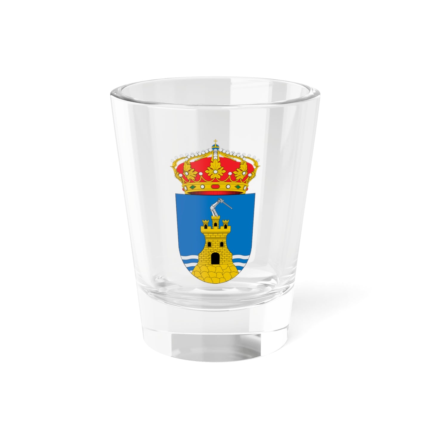 Escudo de Mazarrón (Spain) (Coat of Arms) Shot Glass 1.5oz