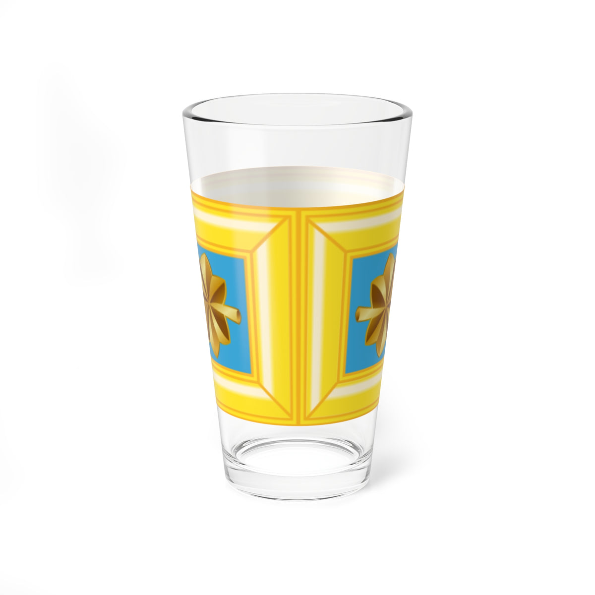 Army USA OF 03 (United States) (Military Rank) Pint Glass 16oz