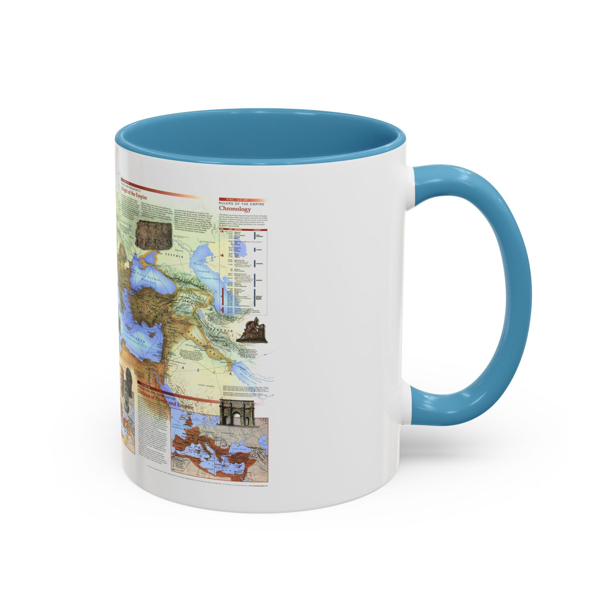 Roman Empire (1997) (Map) Accent Coffee Mug