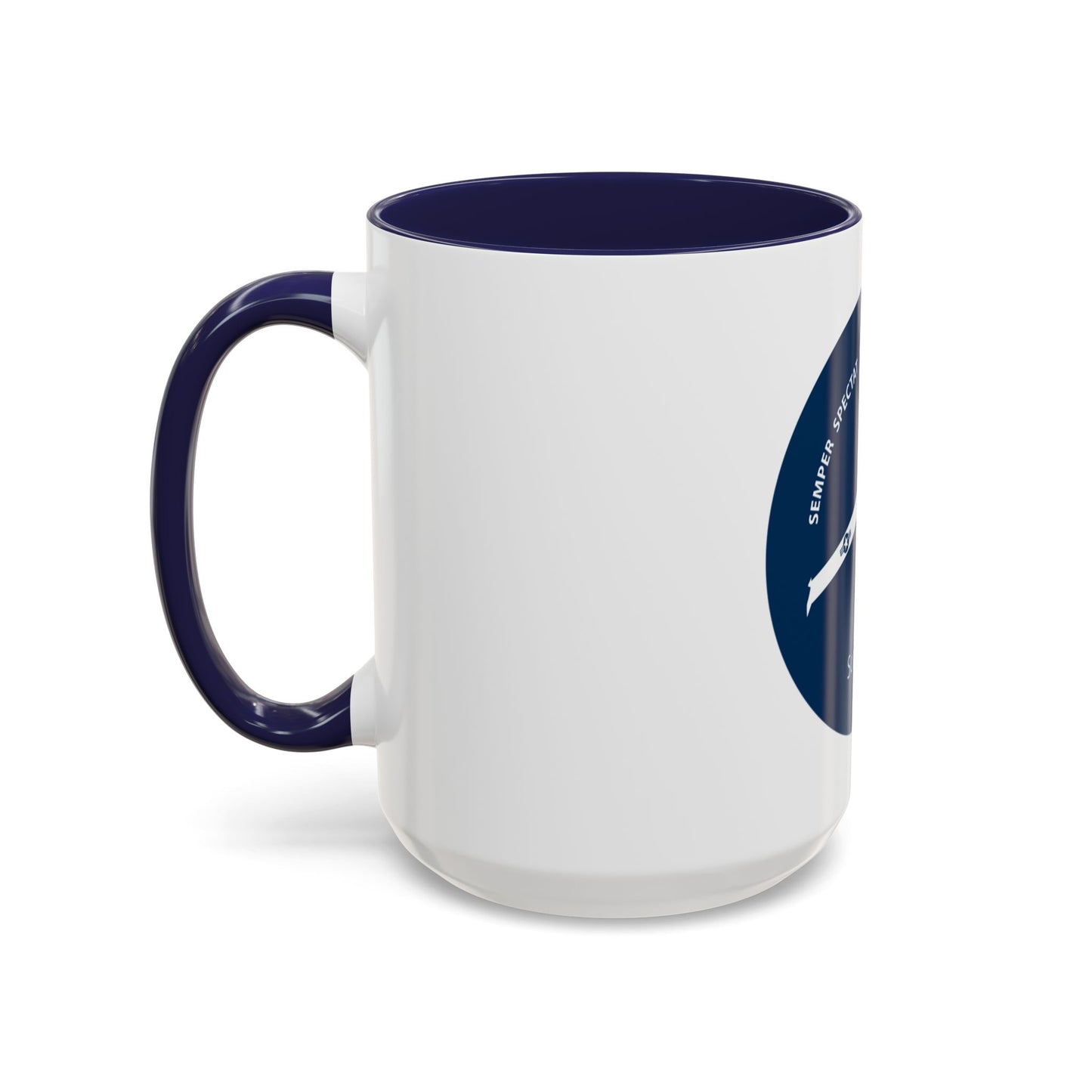 USCG Scan Eagle (U.S. Coast Guard) Accent Coffee Mug