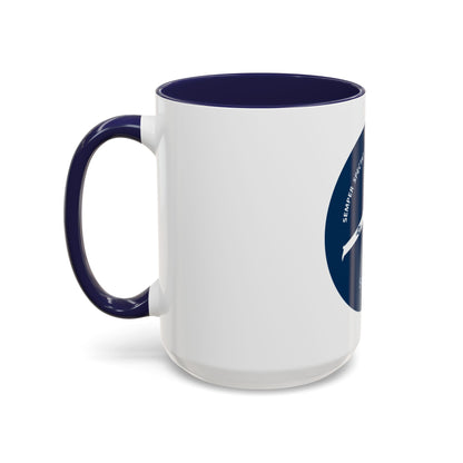 USCG Scan Eagle (U.S. Coast Guard) Accent Coffee Mug