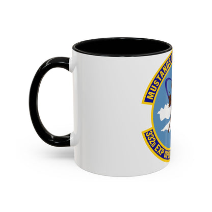 332d Expeditionary Operations Support Squadron (U.S. Air Force) Accent Coffee Mug