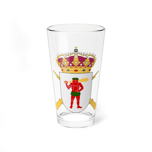 Västerbottens regemente vapen (Sweden) (Coat of Arms) Pint Glass 16oz