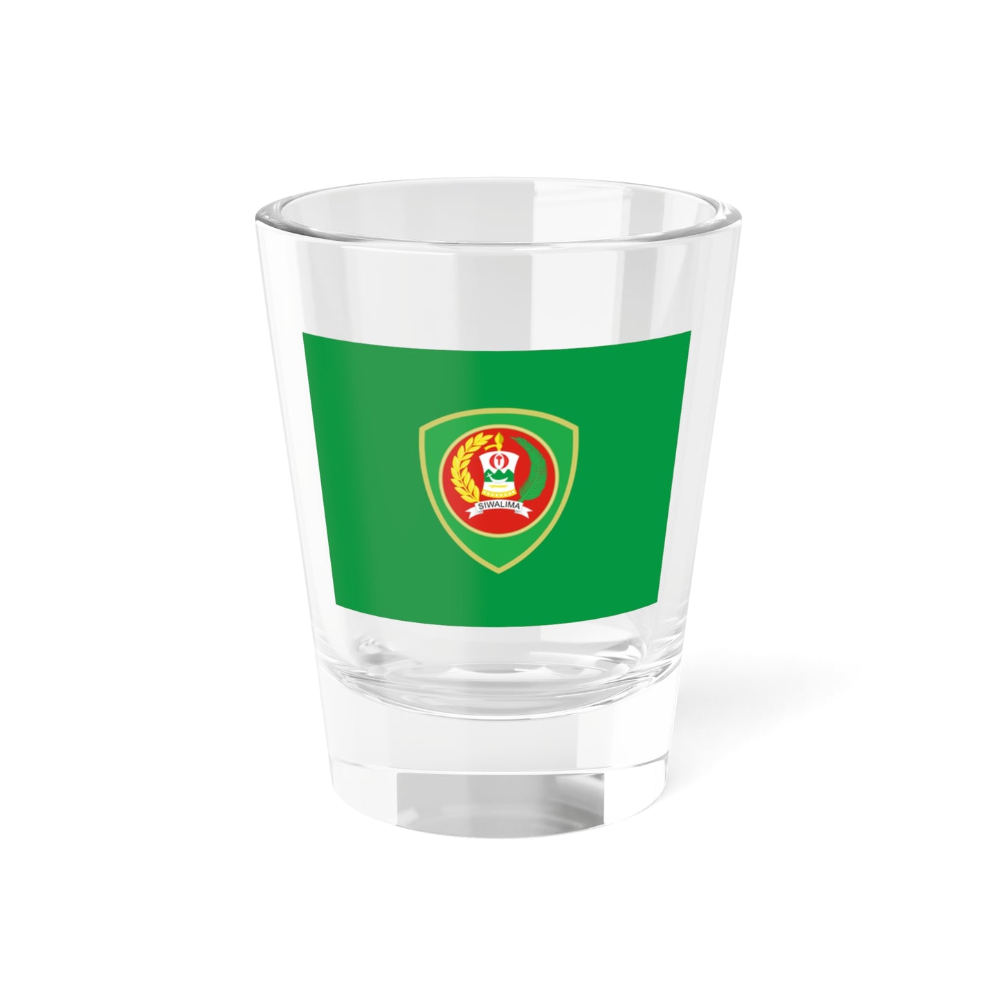 Flag of Maluku Indonesia - Shot Glass 1.5oz