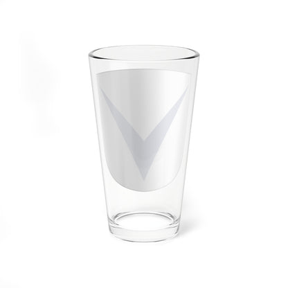 Livregementets husarer UAV enheten vapen (Sweden) (Coat of Arms) Pint Glass 16oz