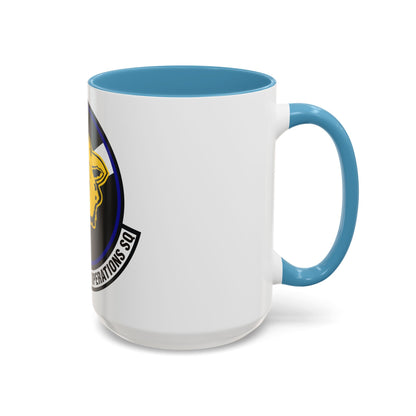 552nd Maintenance Operations Squadron (U.S. Air Force) Accent Coffee Mug