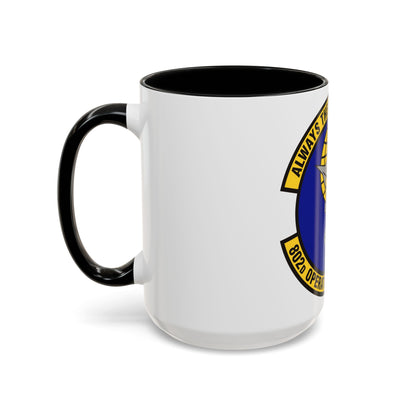 802d Operations Support Squadron (U.S. Air Force) Accent Coffee Mug