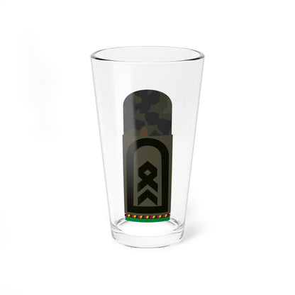 HA OS5 34 Stabsfeldwebel d.R. PzGren (Germany) (Military Rank) Pint Glass 16oz