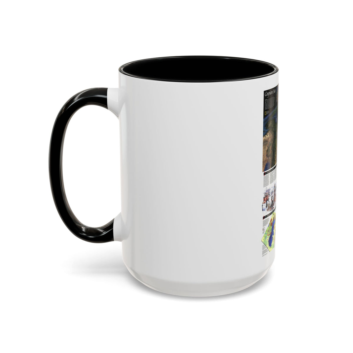 Caspian Sea (1999) (Map) Accent Coffee Mug