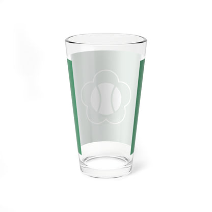 Flag of Komoro Nagano (Japan) Pint Glass 16oz
