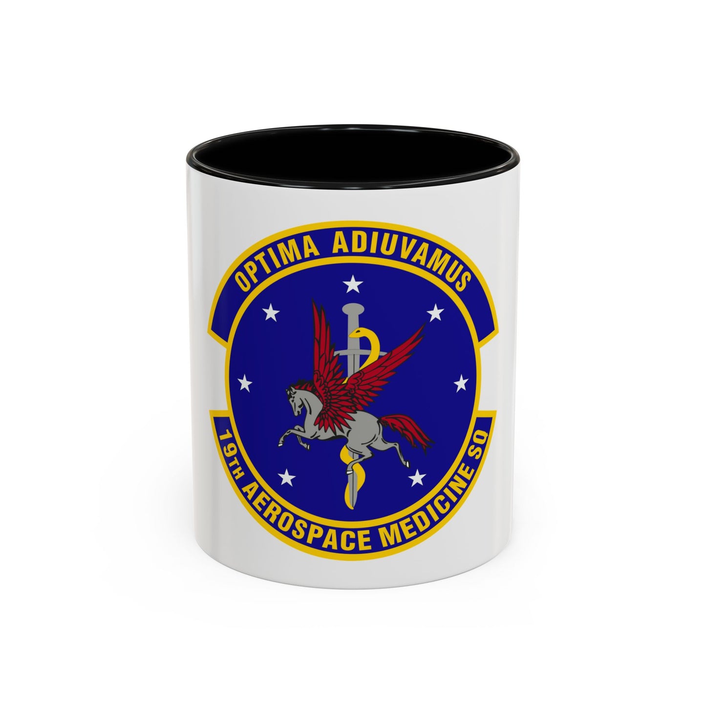 19th Aerospace Medicine Squadron (U.S. Air Force) Accent Coffee Mug