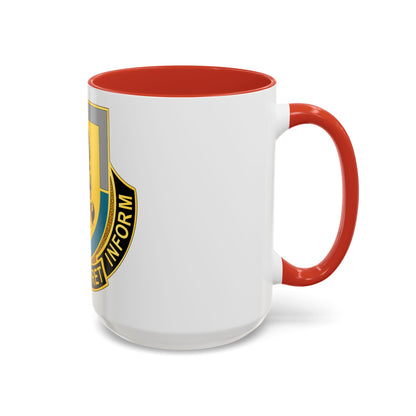 134 Military Intelligence Battalion (U.S. Army) Accent Coffee Mug