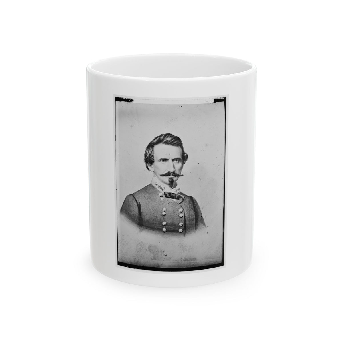 Benjamin Mcculloch, C.S.A. (U.S. Civil War) White Coffee Mug