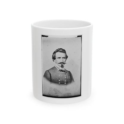 Benjamin Mcculloch, C.S.A. (U.S. Civil War) White Coffee Mug