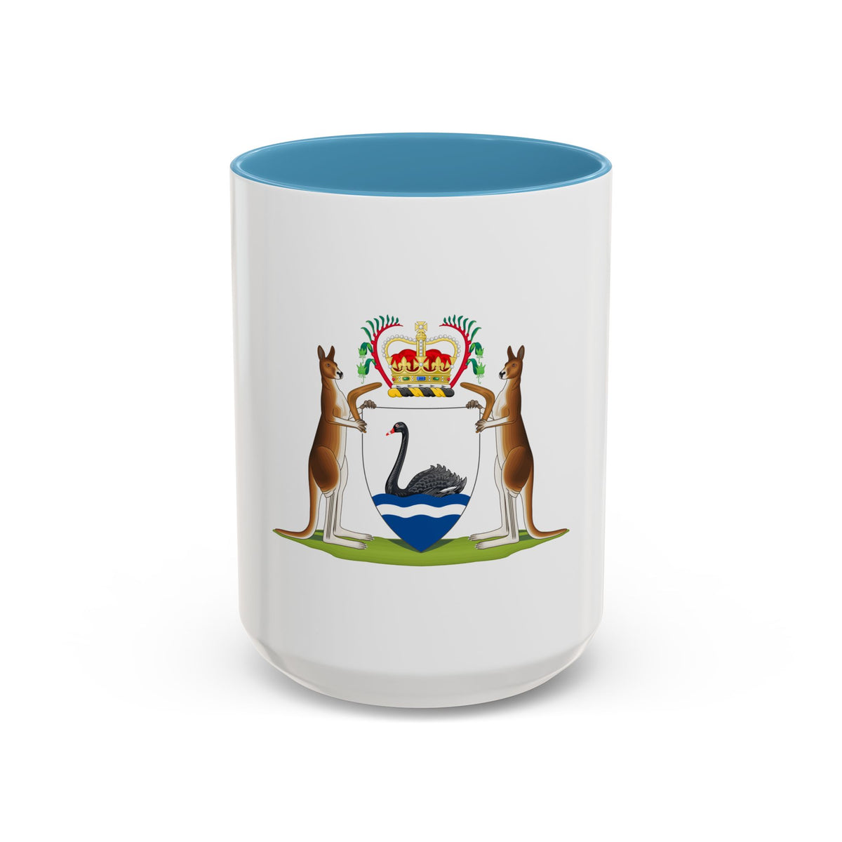 Coat of arms of Western Australia - Accent Coffee Mug