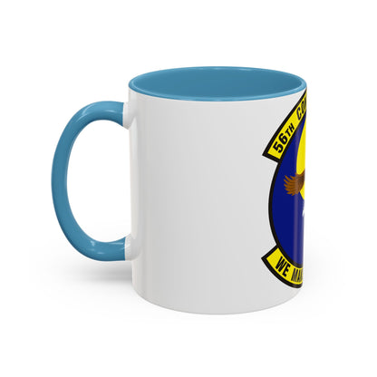 56th Contracting Squadron (U.S. Air Force) Accent Coffee Mug