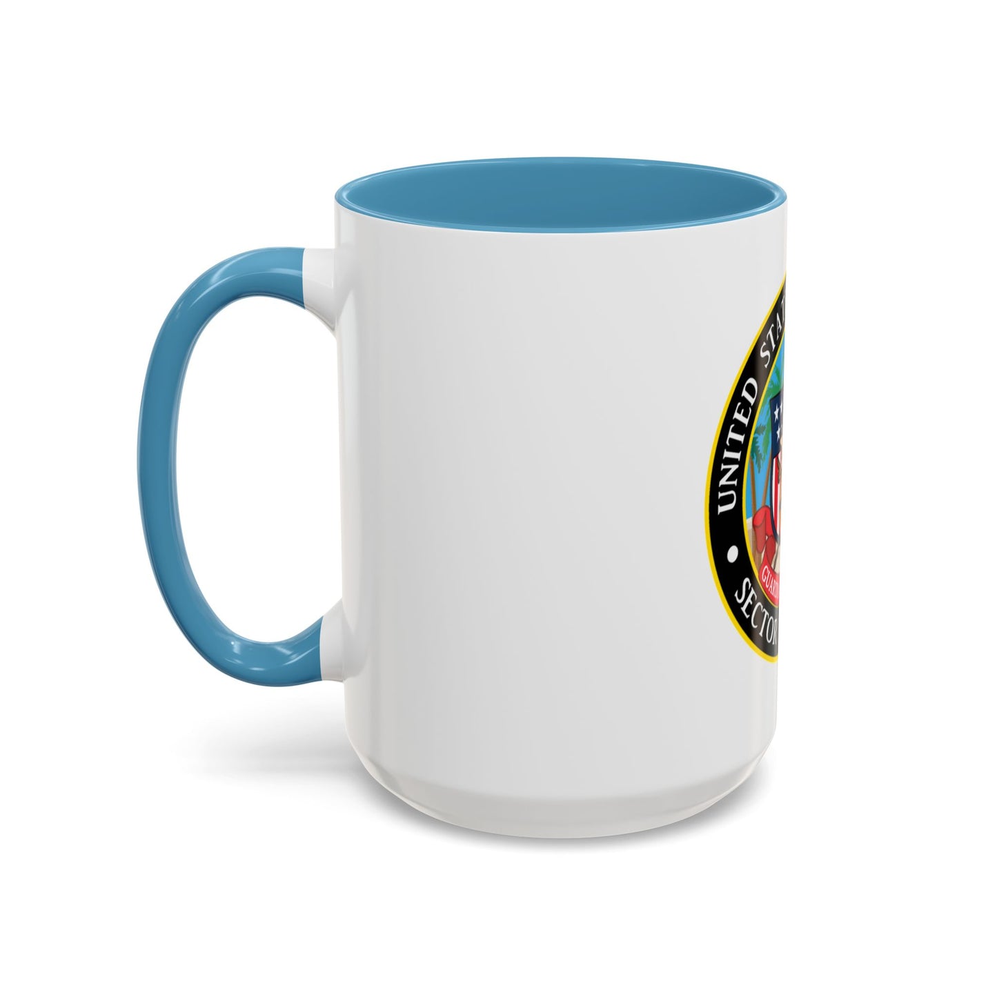 USCG Sector Key West (U.S. Coast Guard) Accent Coffee Mug