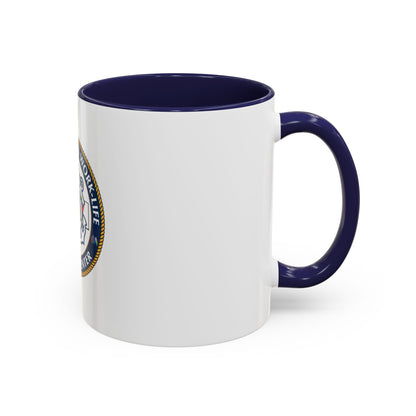 HSWL Service Center (U.S. Coast Guard) Accent Coffee Mug