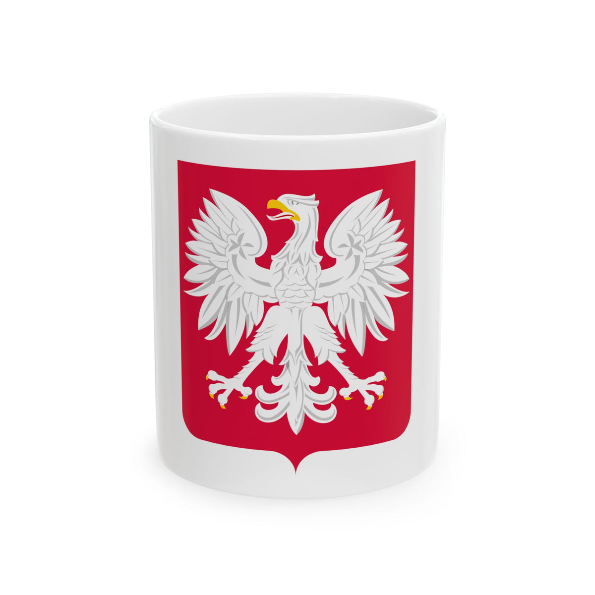Coat of arms of Poland (1980-1990) - White Coffee Mug