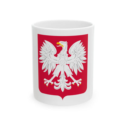 Coat of arms of Poland (1980-1990) - White Coffee Mug