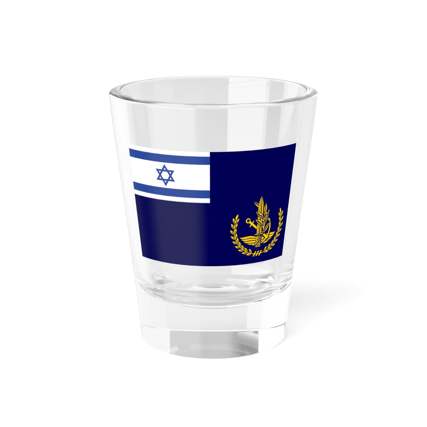 Flag of IDF Chief of Staff at Sea (Israel) Shot Glass 1.5oz