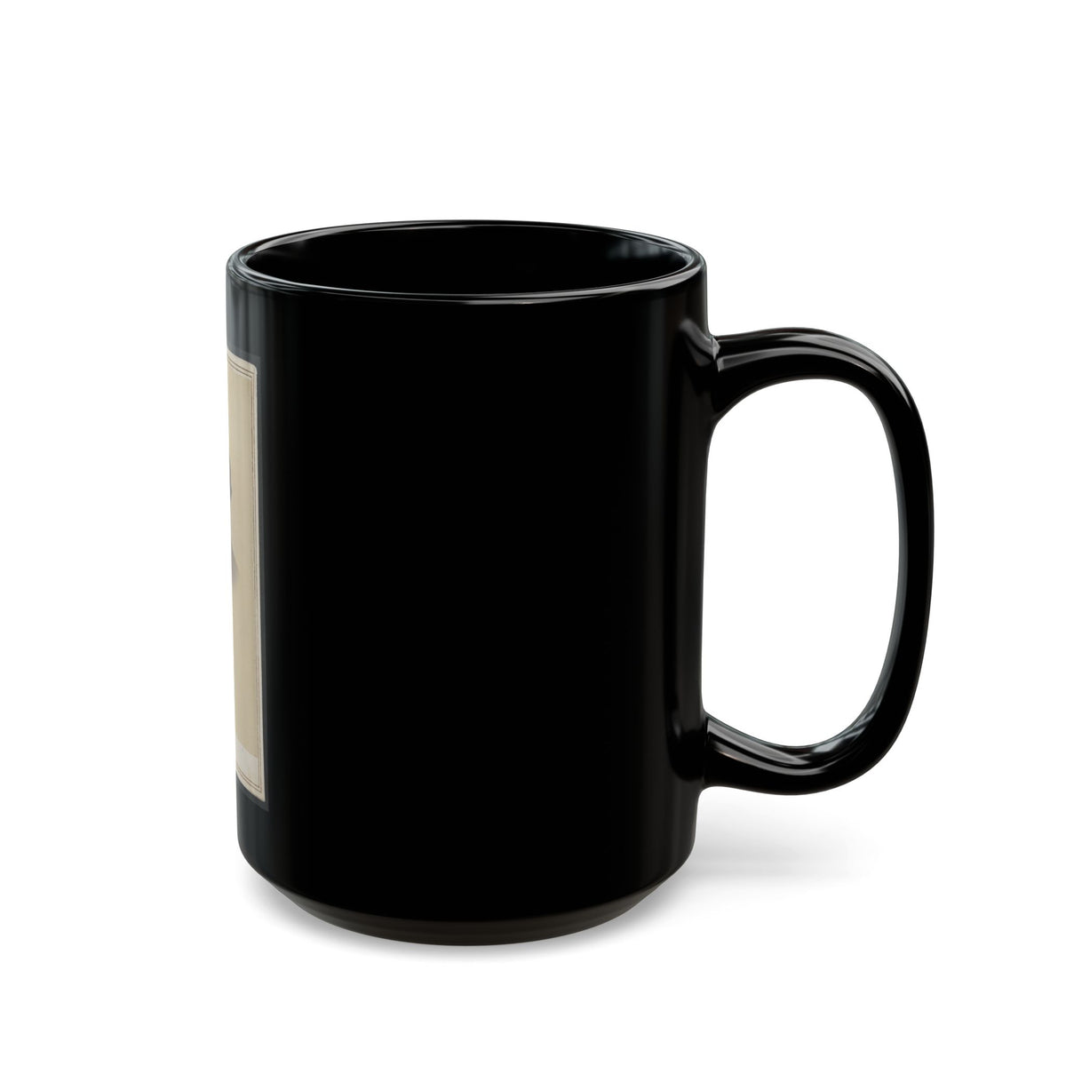 Unidentified Man 007 (U.S. Civil War) Black Coffee Mug