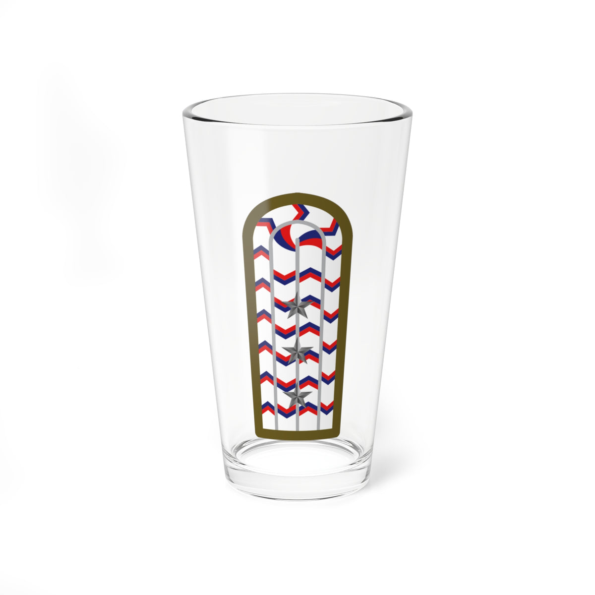 SS.OO.3.CARAB.CAPITÁN (Chile) (Military Rank) Pint Glass 16oz