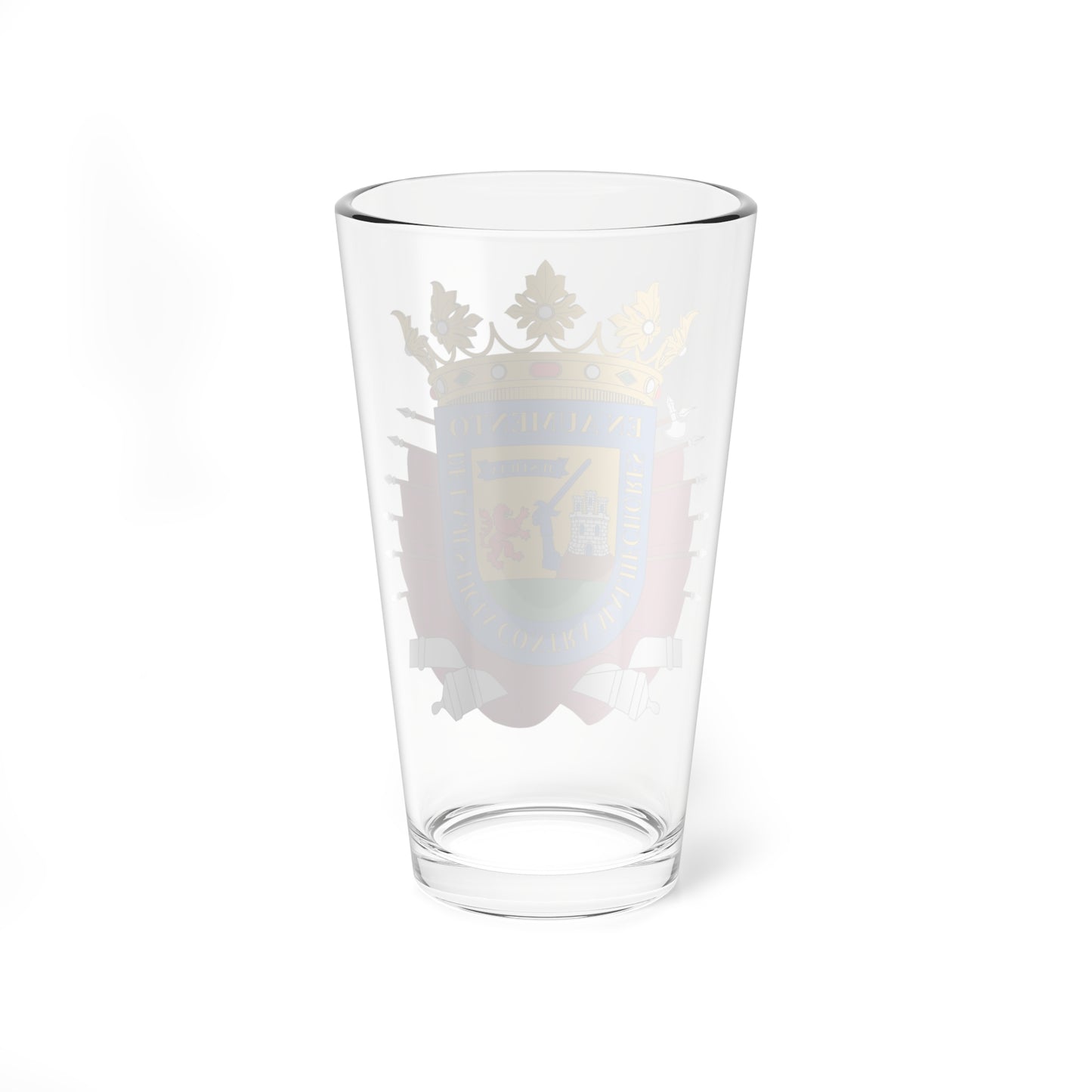 Escudo del Diputado General de Álava (Spain) (Coat of Arms) Pint Glass 16oz