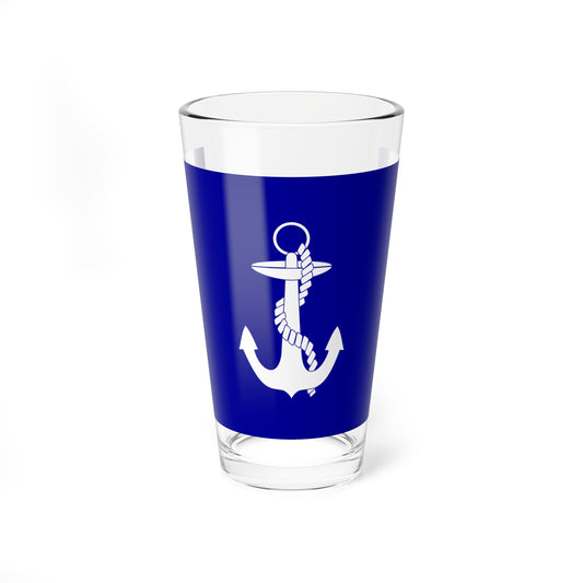ROCN Fleet Commanders Flag 1960 (China) Pint Glass 16oz