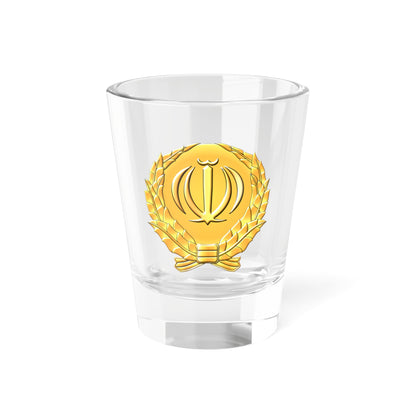 IRI Shahrbani Old Seal (Iran) (Coat of Arms) Shot Glass 1.5oz