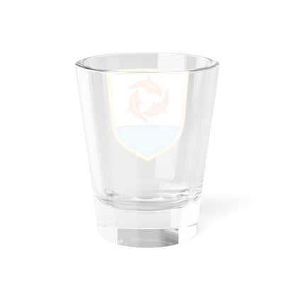Anguilla coat of arms (United Kingdom) (Coat of Arms) Shot Glass 1.5oz