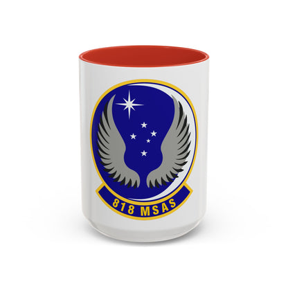 818th Mobility Support Advisory Squadron (U.S. Air Force) Accent Coffee Mug